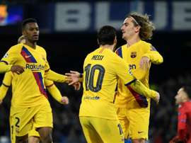 Messi y Griezmann son intransferibles. AFP