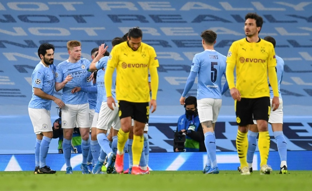 Compos probables : Dortmund-Manchester City. afp