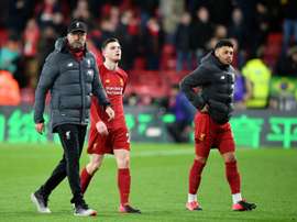 Robertson analizó la vuelta contra el Atlético. AFP