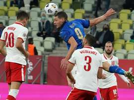 Pareggio tra Italia e Polonia. AFP