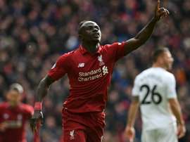 Mané metió dos goles para tranquilizar. AFP