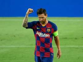 Lionel Messi rancunier envers Kostas Manolas ? afp