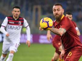 De Rossi, a la espera. AFP