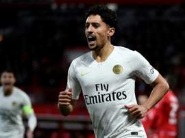 Marquinhos, un comodín para Thomas Tuchel. AFP