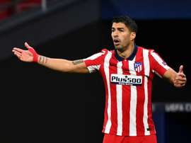 Luis Suárez ha vuelto a dar positivo en coronavirus. AFP/Archivo