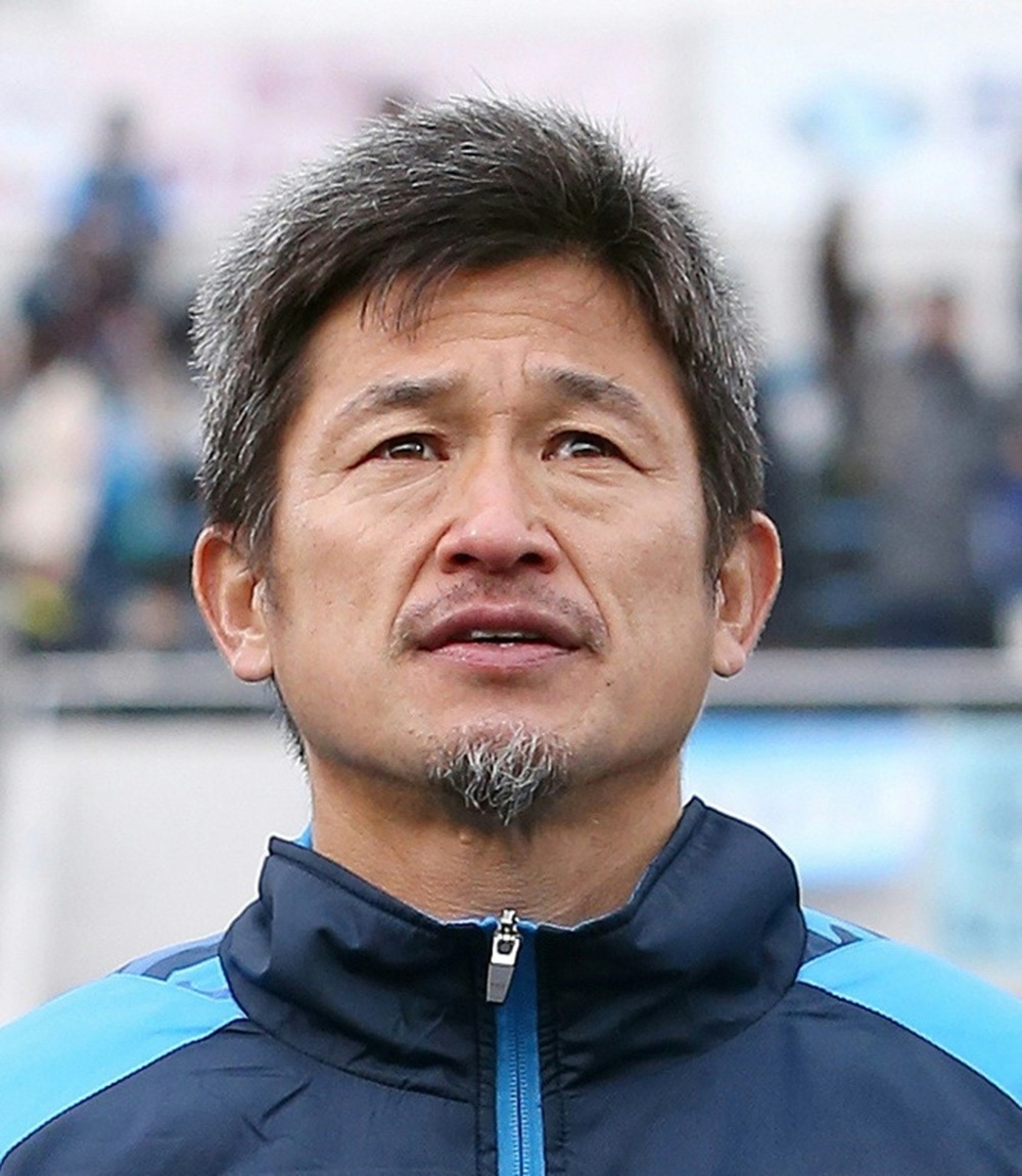 Miura, a lenda do futebol. AFP