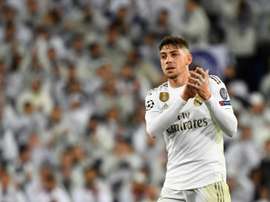 O início de Valverde no Real Madrid. EFE