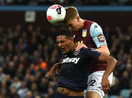 There were no goals at Villa Park between Aston Villa and West Ham. AFP