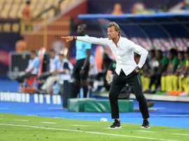 Hervé Renard quitte son poste de sélectionneur du Maroc. AFP