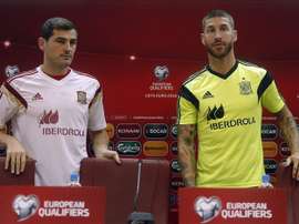 Iker Casillas y Sergio Ramos, entre los mejores de lo que va de siglo. EFE/Archivo