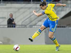 Ibrahimovic se reúne com a Federação para voltar à Seleção da Suécia. EFE