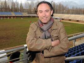 Felipe Llamazares se mostró encantado con el resultado del sorteo. EFE/Archivo