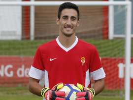 Diego Mariño espera que el Sporting siga la línea mostrada hasta ahora. EFE