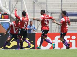 Los jugadores de Veracruz se plantan. EFE/Archivo