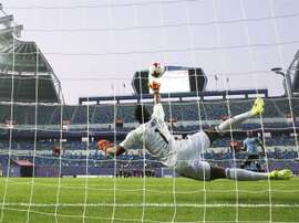 Wuilker Faríñez podría dar el salto y llegar al fútbol europeo. EFE/Archivo