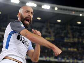 Borja Valero no tendría cabida en los planes del Inter más allá de verano. EFE