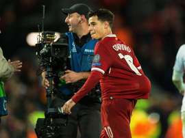 Coutinho criticado no Liverpool. EFE