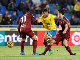 Jonathan Viera volverá a Las Palmas por cuarta vez. EFE