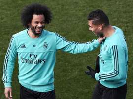Marcelo e Casemiro devem ser titulares do Real Madrid contra o Alcoyano. EFE/Arquivo