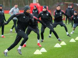 El United se enfrentará al Valencia el miércoles. EFE