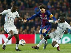 Rüdiger reveló una curiosa anécdota con Leo Messi. EFE