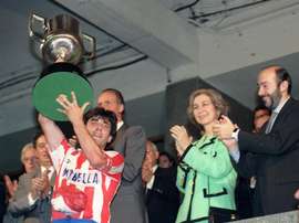 Futre fue leyenda del Atlético de Madrid. EFE