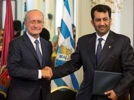 Al-Thani criticó una vez más a De la Torre. EFE
