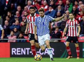 La Real Sociedad se suma al #CoronaVida. EFE/Archivo