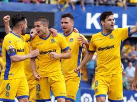 El Alcorcón se enfrenta a Las Palmas. EFE