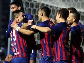 Cerro Porteño festejó un gol, pero no valió de nada. EFE/Archivo
