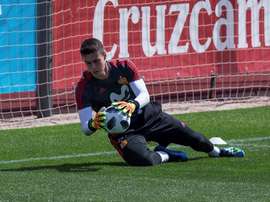Treino da Espanha tem grandes defesas dos goleiros David De Gea, Kepa e Unai Simón. EFE/Arquivo