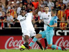 Cerca de dejar el Valencia. EFE