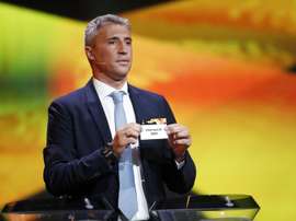 Hernán Crespo ha sonado como entrenador del Aris de Salónica. EFE/Archivo