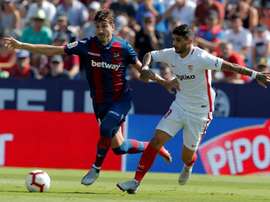 Banega quiere seguir en el Sevilla. EFE