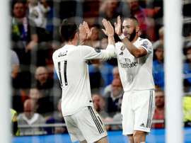 Bale y Benzema mantienen la sociedad sin Cristiano. EFE