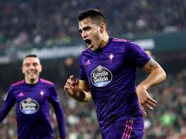 Maxi Gómez, en la órbita del Liverpool. EFE