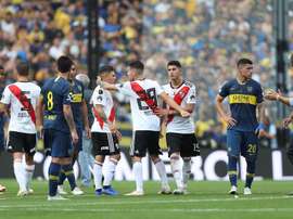 Boca y River se verán las caras en el Bernabéu. EFE