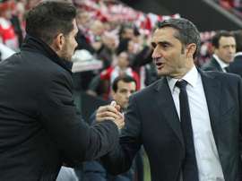 Simeone tuvo bonitas palabras para Valverde. EFE