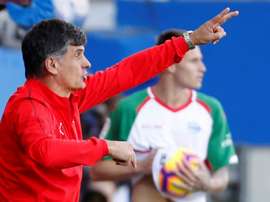 Mendilibar elogió la temporada de Morales. EFE