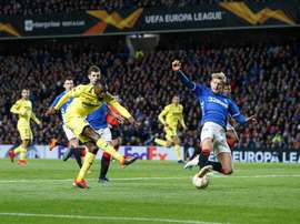 Rangers and Villarreal drew 0-0 at Ibrox. EFE