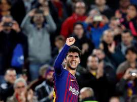 Aleñá es el que tiene más número para debutar en Champions este martes. EFE