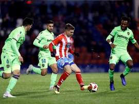 Juan Muñiz alabó el cambio en el banquillo del Sporting. EFE