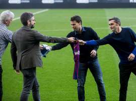 Un derbi igualado. EFE