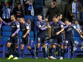 Sorpresón con sufrimiento del Valladolid en Anoeta. EFE