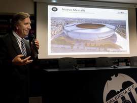 El nuevo estadio del Valencia estará listo en 2022. EFE