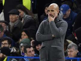 Guardiola has a selection headache ahead of the Hoffenheim clash. EFE