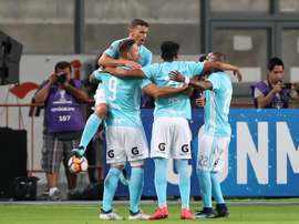 Victoria de Sporting Cristal sobre Sport Huancayo. EFE