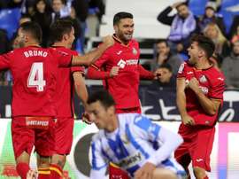 Cabrera anotó su primer gol en primera. EFE