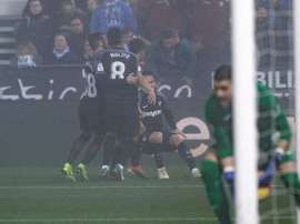 Ben Yedder rió el último en Butarque. EFE