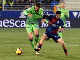 Javi García podría jugar en el Almería el próximo curso. EFE